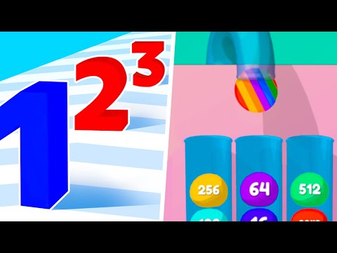 Number Master vs Jelly Drops 2048 - Max Level Gameplay (Part 1)