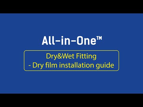3mk All-in-One™ - Dry&Wet Fitting - Phone - Dry film installation guide