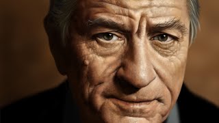 Time lapse video of procreate painting - Robert De Niro