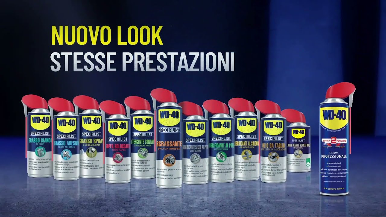WD-40 Specialist. Il nuovo look, chiaro e potente