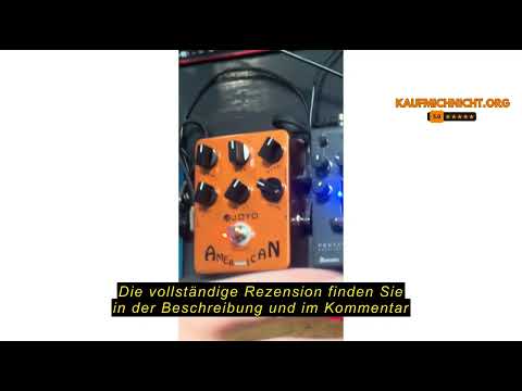 Produktbewertung: JOYO American Sound Amp Simulator Pedal of Fd 57 Deluxe Verstärker von Clean to Ov