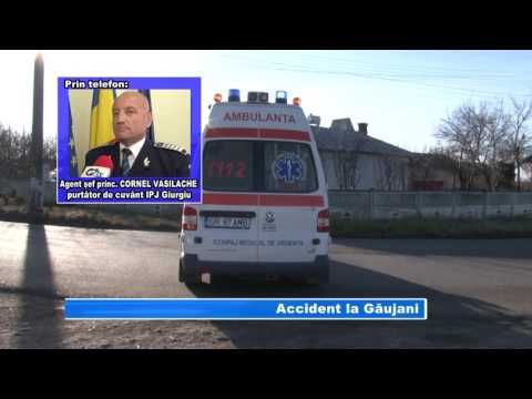 Accident la Găujani