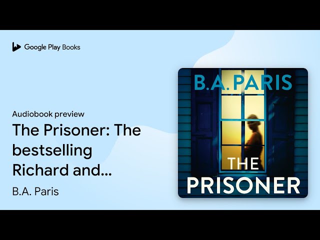 Vídeo relacionado con The Prisoner: The unputdownable psychological thriller from the author of When I Kill You