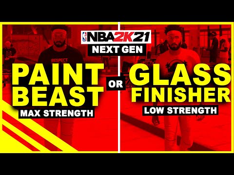 NBA 2K21 NEXT GEN - Best Center Build - PAINT BEAST or Glass Cleaning Finisher