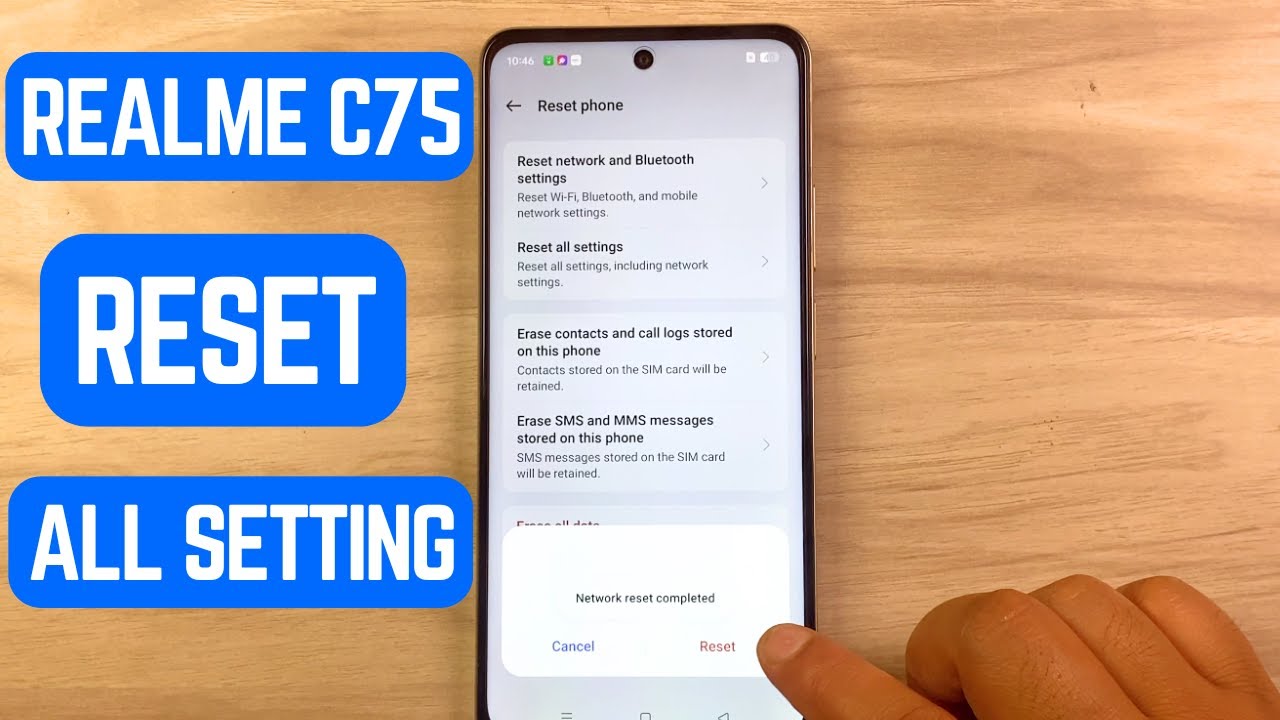 📱 realme C75 – Reset All Settings & Fix Wi-Fi Issues | Step-by-Step Tutorial