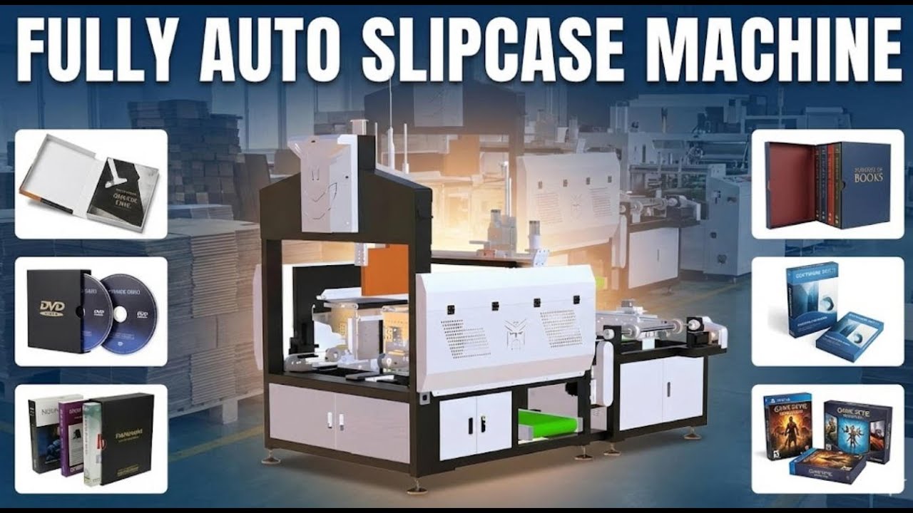 Auto Drawer Box Machine video thumbnail