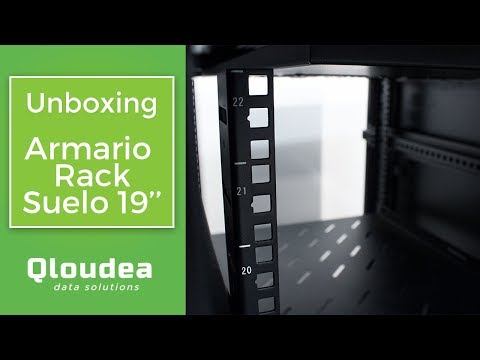 Armarios Rack de suelo Qloudea - Sacar de la caja y listo para trabajar