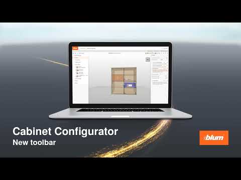Cabinet Configurator – New toolbar | Blum