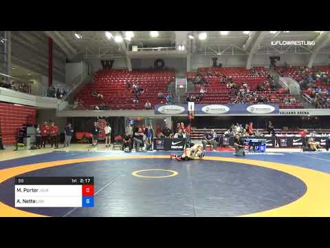 59 Kg Consolation Maya Porter Journeymen Wrestling Club Vs Abigail Nette Lion Wrestling Club