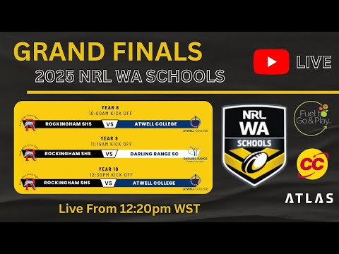 2025 NRL WA Schools Grand Final Y10 - Rockingham SHS vs Atwell College