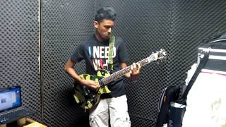 271)  YOSHAN NAIDU (ELECTRIC GUITAR COVER) - HALLOWED BY THY NAME - IRON MAIDEN