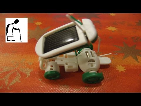 Let's assemble a Solar Robot Kit 6 in 1 toy kit