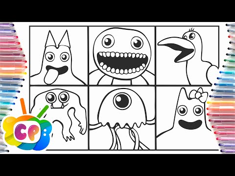 Garten of Banban 2 Coloring pages / How to color / Tobu - Memory Lane [NCS Release]