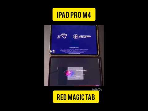 Ipad Pro M4VS Red Magic Tab Pubg Test #gaming #pubg #pubgmobile #ipadprom4 #redmagictab