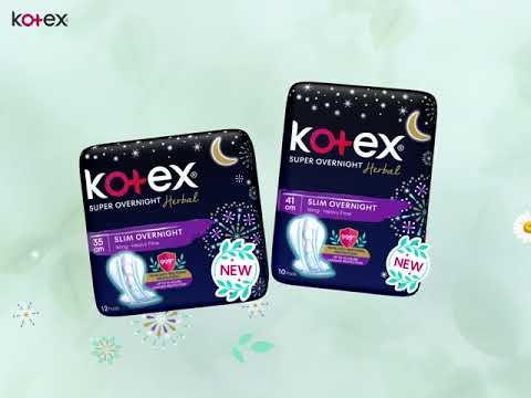 Kotex Soft® Herbal – Now in 2 New Sizes!