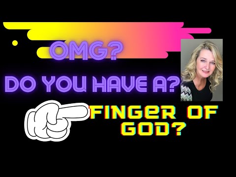 DO  U HAVE A YOD?  FINGER OF GOD?