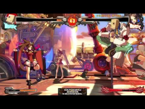 Guilty Gear Xrd -Revelator - Faust vs Jam Kuradoberi