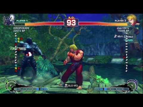 HIROPON [Seth] vs step1091x [Ken] SSF4 Japanese Online Ranked Matches - TRUE-HD