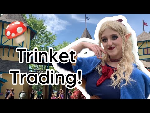Marcille TRINKET TRADES at the GA Renfest!