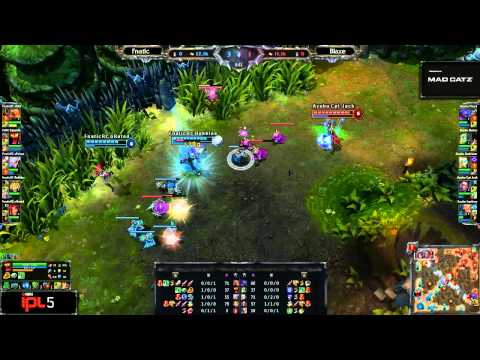 Azubu Blaze v Fnatic - IPL 5