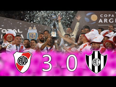River 3 vs Centrál Córdoba (SdE) 0 - Final Copa Argentina 2019 - Partido Completo