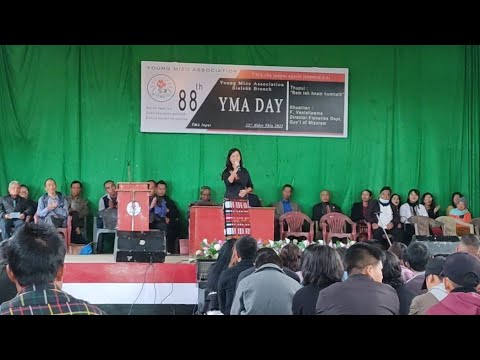 Pu Kawlhanga fanu C Vanlalruati zai | Rualtin khumtu YMA | YMA DAY 2023 Sialsuk