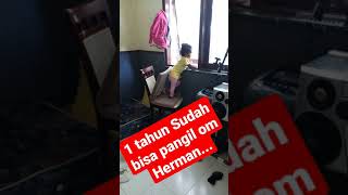 Download lagu 1 Tahun sudah bisa panggil nama om herman#shorts #sajojo mp3