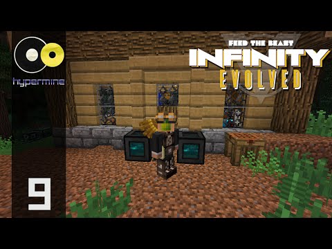 Minecraft Hypermine FTB: Infinity Evolved  | Tesseracts and Enderium | E09