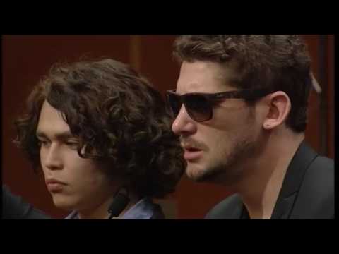 SAN SEBASTIAN FILM FESTIVAL: Press conference ''Jesús'' by Fernando Guzzoni. Official competition.