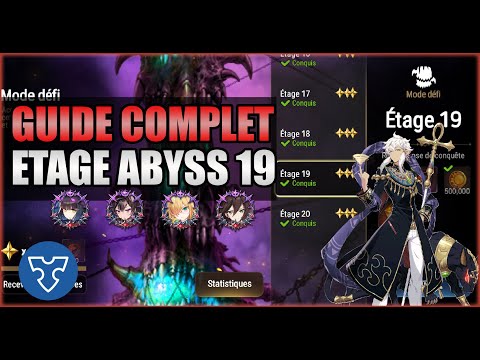 ⭐⭐⭐Abyss Challenge Mode 19 (gear + commentaire fr) - Epic Seven