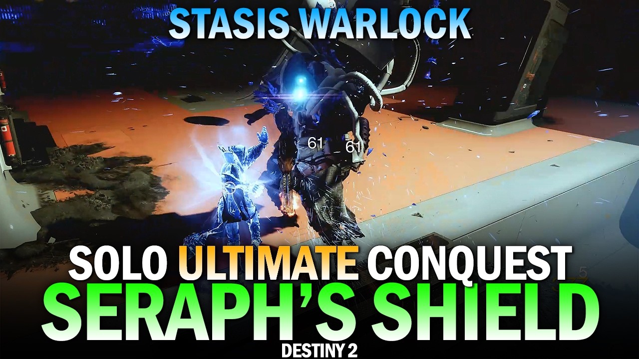 Solo Ultimate Conquest - Operation Seraph's Shield (Stasis Warlock) [Destiny 2 Monument of Triumph]