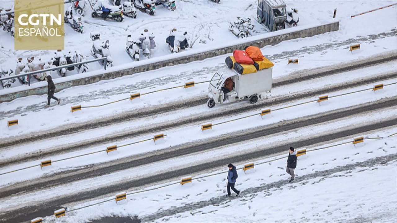 Las autoridades meteorológicas de China emiten una alerta amarilla por ola de frío