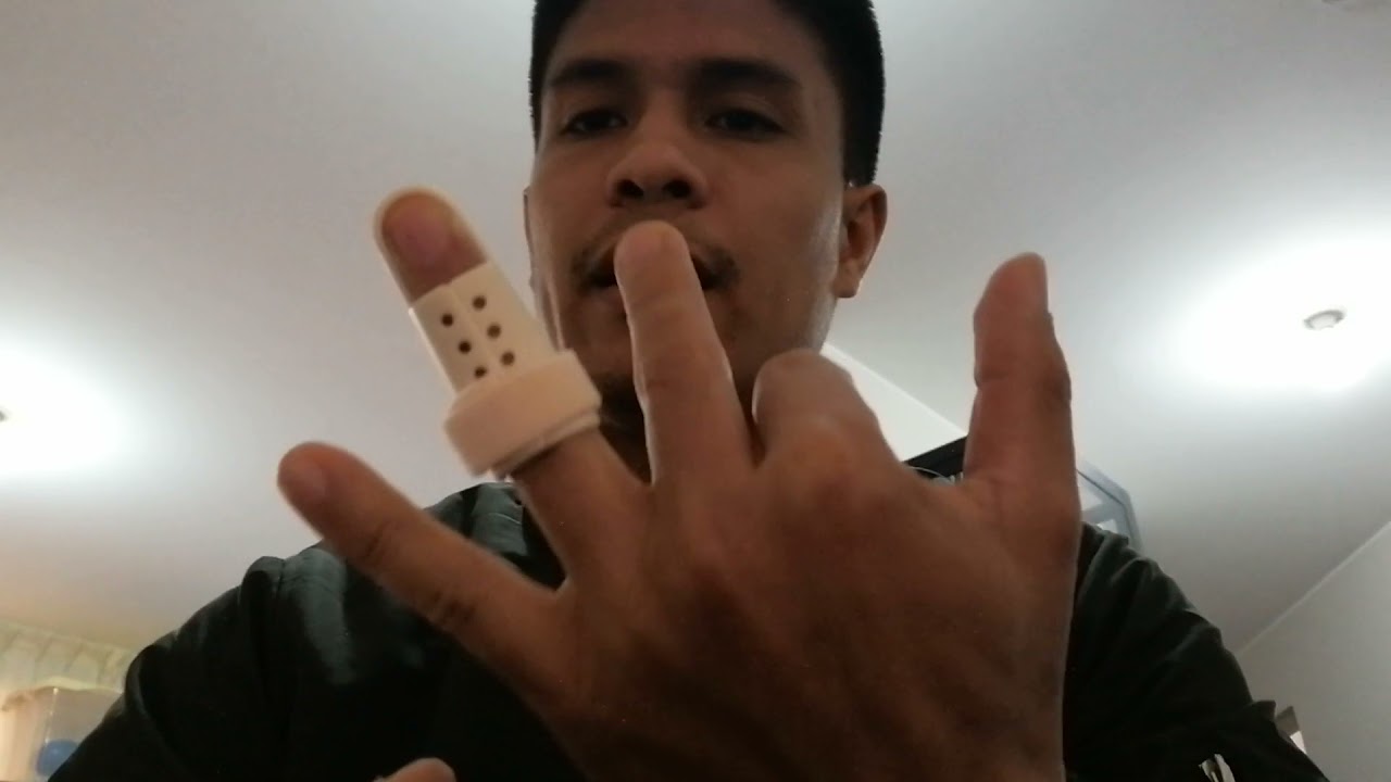 Férula stack o de Aluminio Me rompí el tendón extensor!!!