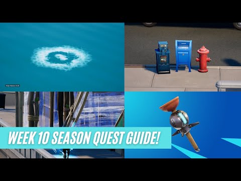 All WEEK 10 Season Quest Guide - Season Quests - Chapter 3 - Season 1