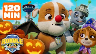 Rubble's Spooky & Silly PAW Patrol Halloween Rescues! w/ Rocky & Skye | 2 Hours | Rubble & Crew