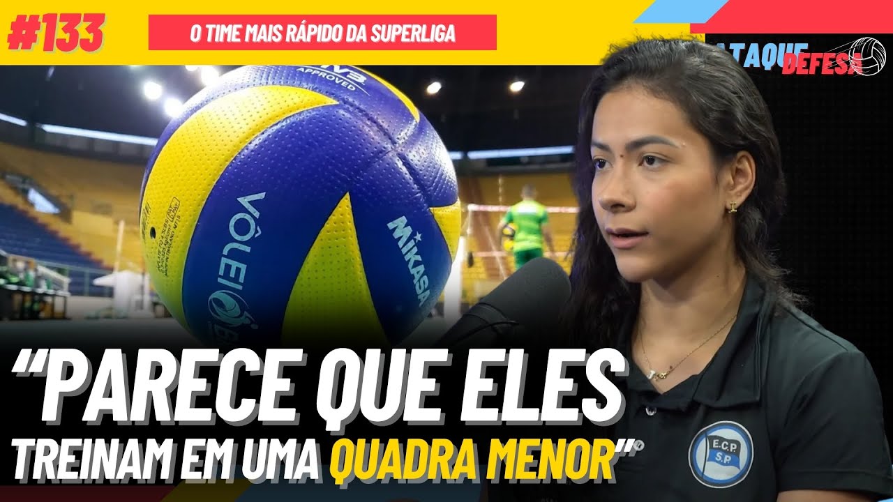 O TIME DA SUPERLIGA QUE JOGA MAIS RÁPIDO (MAIS ACELERADO) PARA A JACKELINE PINA | ATAQUE DEFESA #133