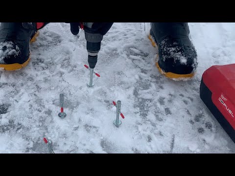 EZ Ice Anchor--Deep Freeze