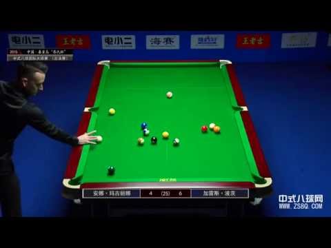 This is the Master 8 ball rule!!! Gareth Potts vs Anna Mazhirina