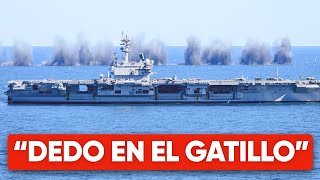 Irán tiene el “DEDO EN EL GATILLO” y EEUU responde con una Flota Enorme