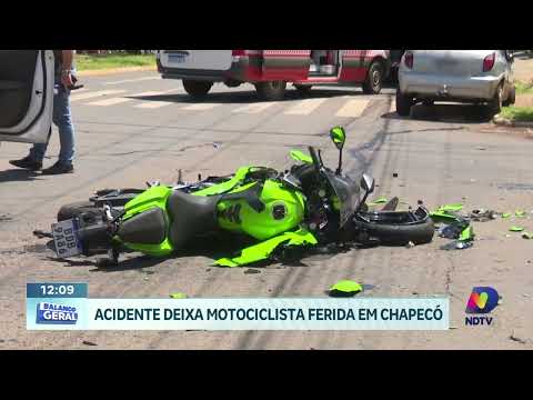 Fim de semana tem acidentes em Chapecó e região