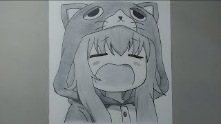 How to draw cute anime girl step by step | Gabriel Dropout