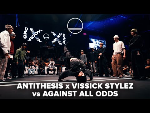 Antithesis & Vissick Stylez vs Against All Odds | CREW TOP 8 | Groove Session 2025