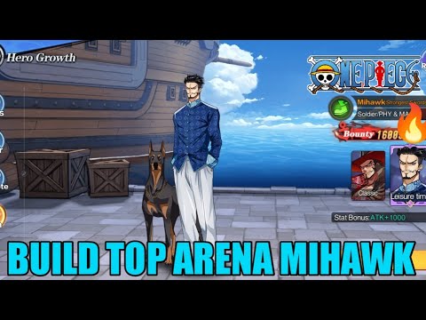 Bongkar Build Mihawk Top Arena‼️Hajar CP musuh yang lebih besar 🔥 New World Vigour Voyage