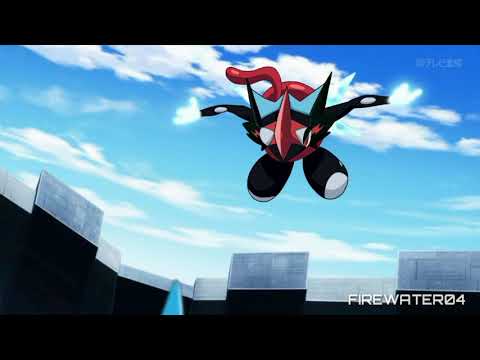 Shiny Ash Greninja slaps