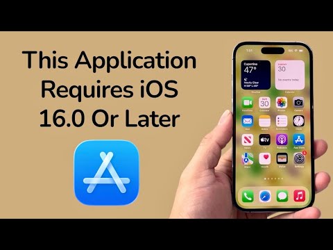 How To Fix This Application Requires iOS 16.0 Or Later