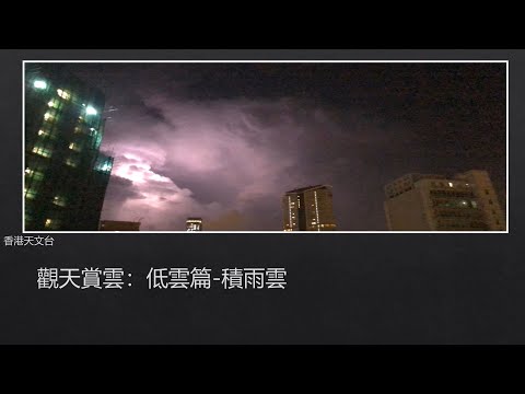 觀天賞雲 : 低雲篇 - 積雨雲