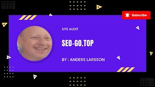 [seo-go.top] - [Site Audit] - See what's hurting your site, fix it and get more traffic