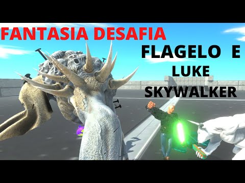Fantasia Desafia Flagelo e Luke SkyWalker - Fantasy Defy Scourge and Luke SkyWalker - ARBS