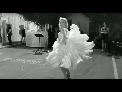 Hollywood Film Festival Feather Fan Dance