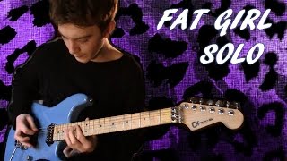Steel Panther Fat Girl (Thar She Blows) Guitar Solo Cover
